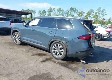 2025 Toyota Grand Highlander Limited from USA, damaged, VIN 5TDAAAB59SS072430